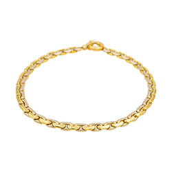 Collier Maille haricot Or jaune