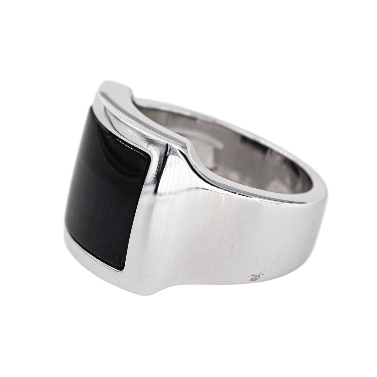 Cartier Bague Santos Or blanc Quartz