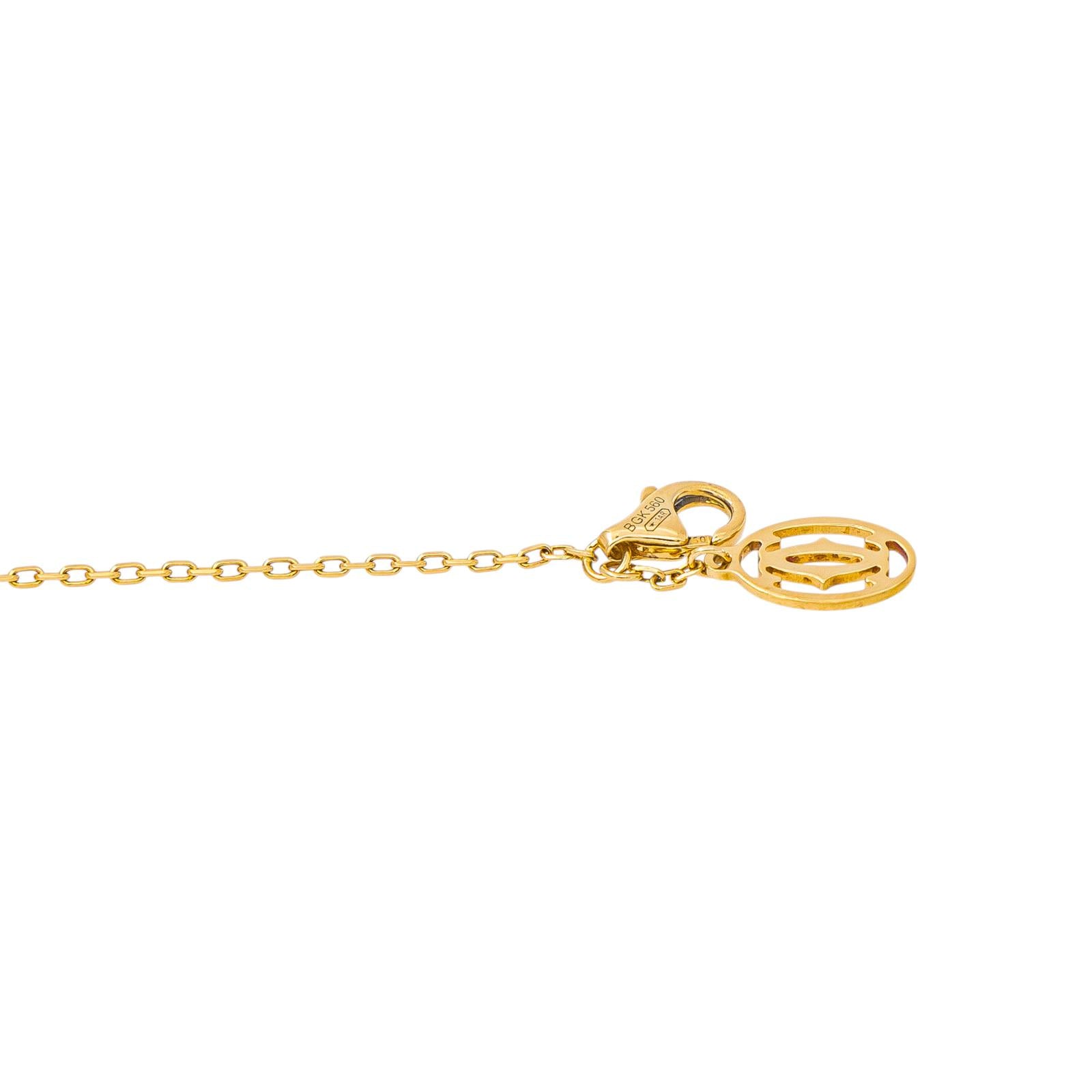 Cartier Forçat Link Necklace  Yellow gold