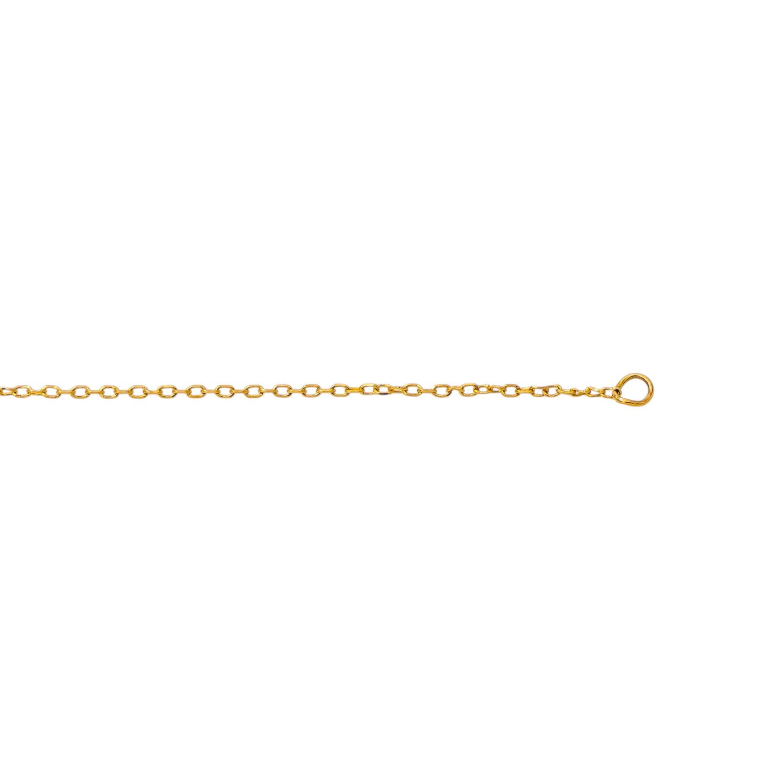 Dinh Van Necklace with '70s-Style Pendant in Yellow gold