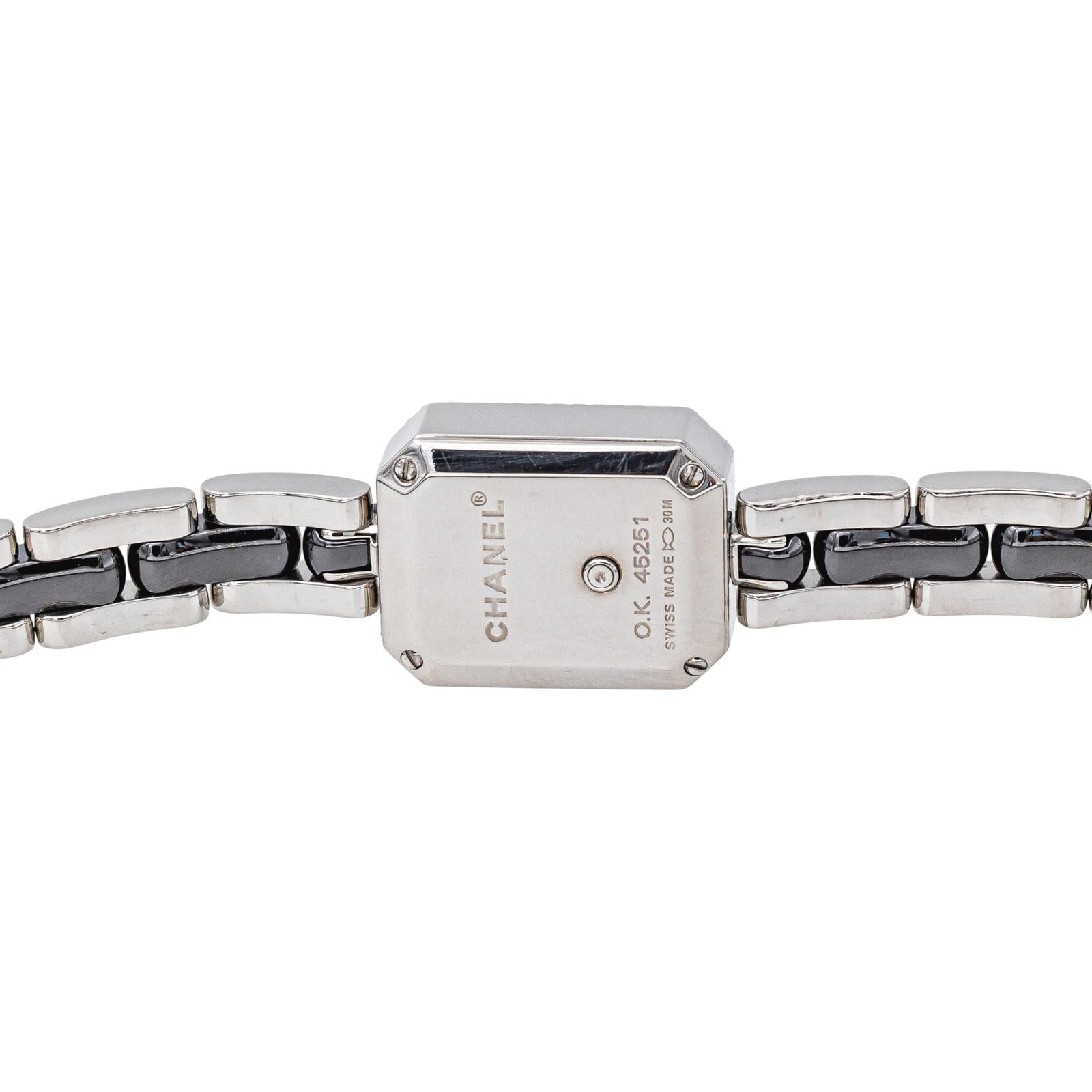 Chanel Première Watch in Steel with Diamonds
