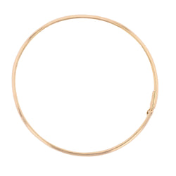 Yellow Gold Bangle Bracelet