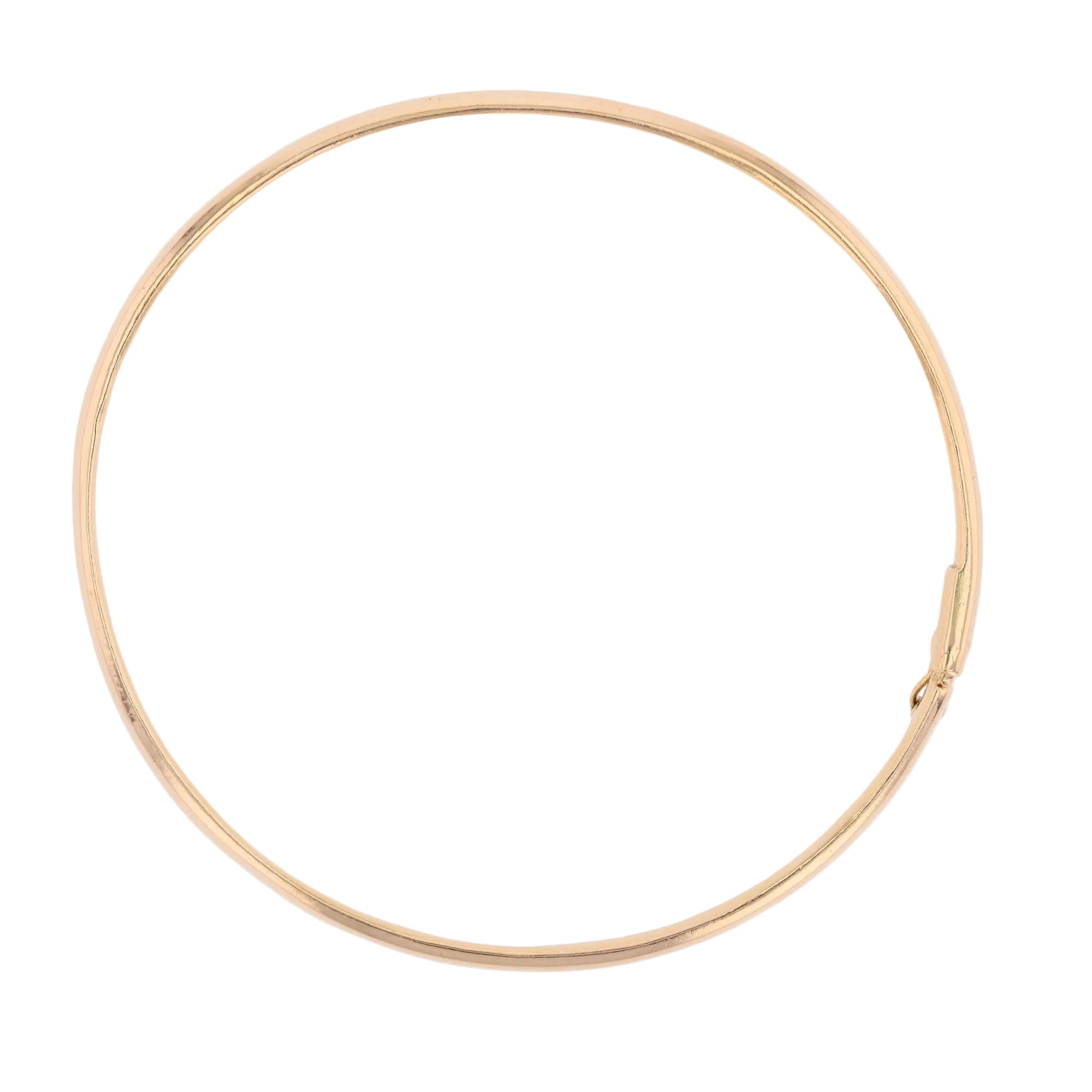 Yellow Gold Bangle Bracelet