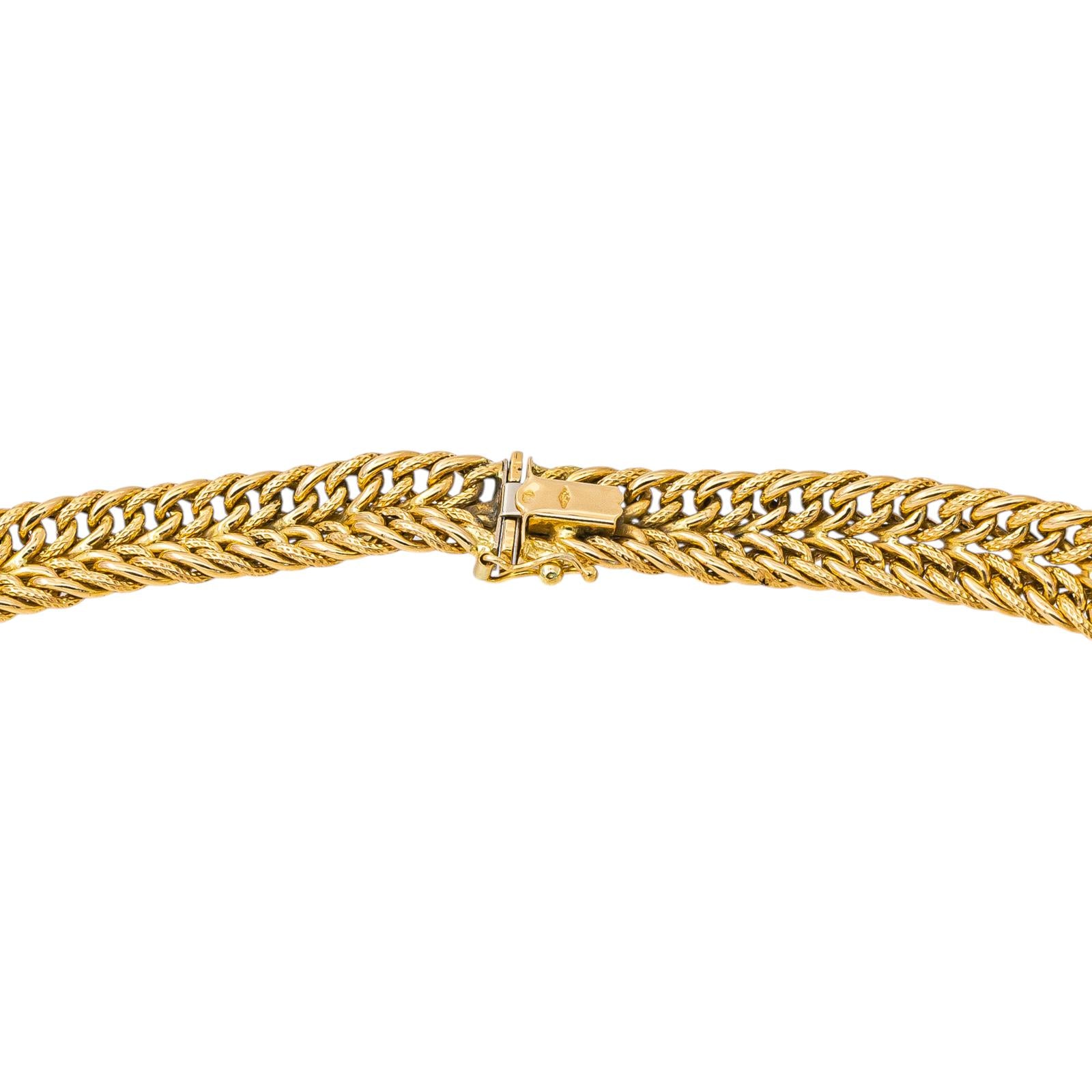 Yellow Gold Link Necklace