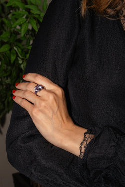 Mauboussin Ring Libre et Sensuelle White gold Amethyst