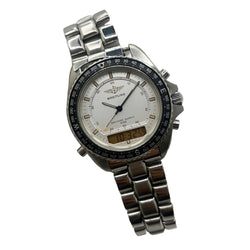 BREITLING "Navitimer Pluton" Watch in Stainless Steel and Quartz