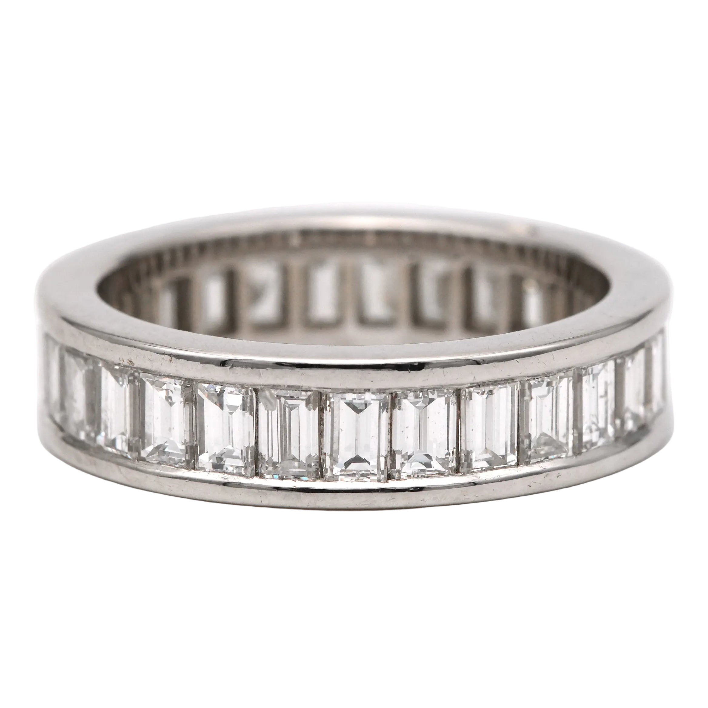 Bague Alliance en or blanc et diamants