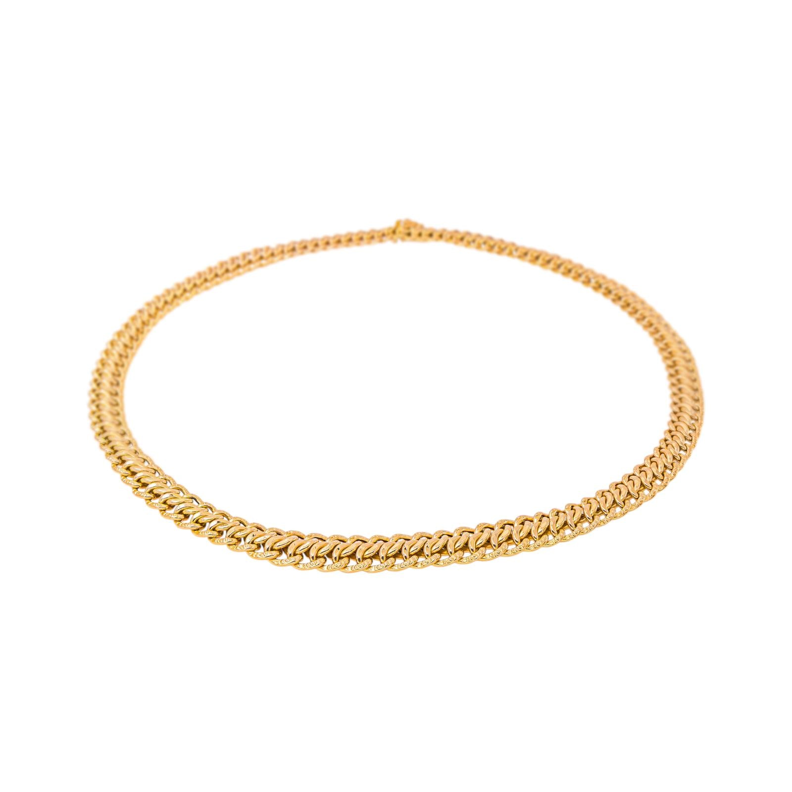 Rose Gold American-Style Necklace