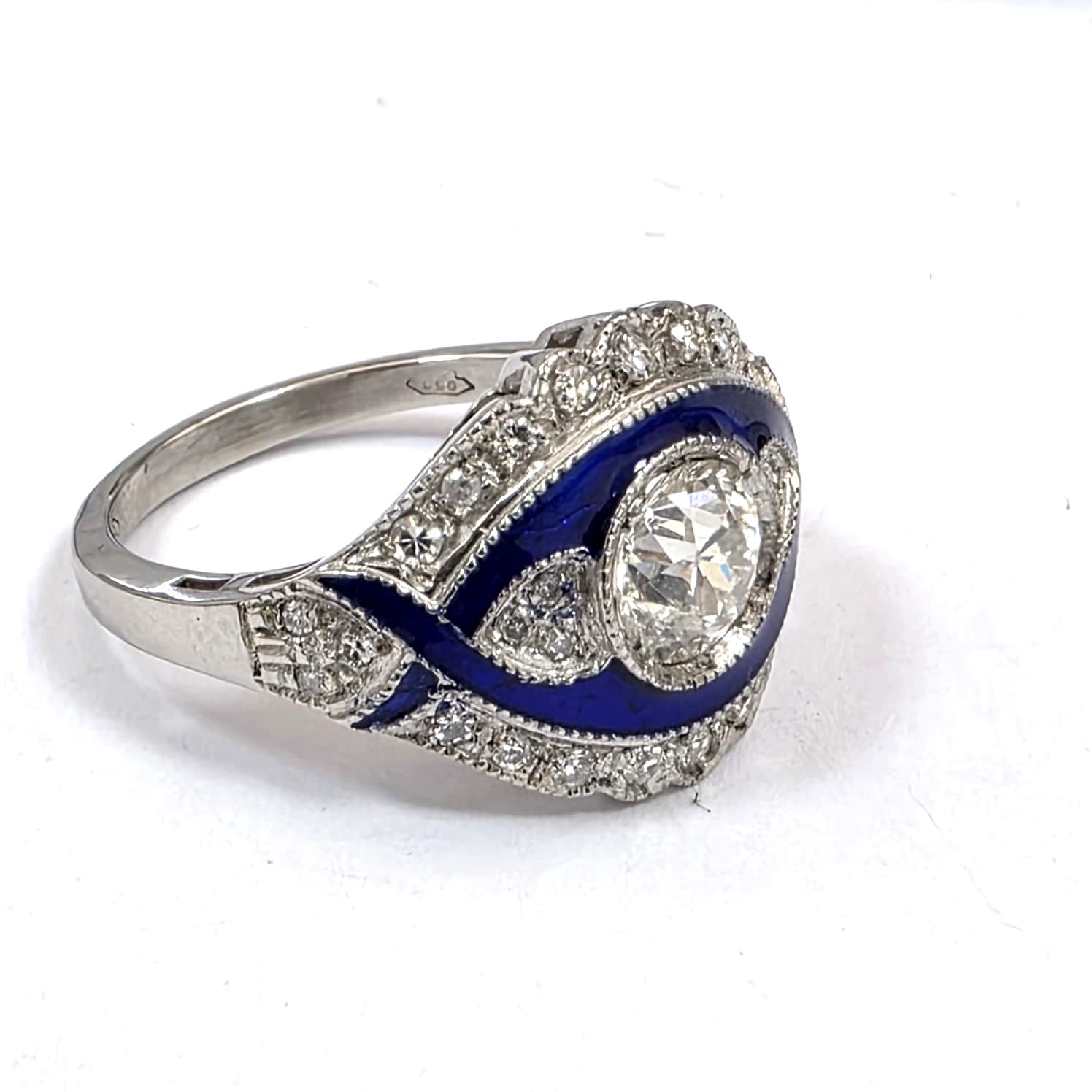 White Gold and Diamond Ring