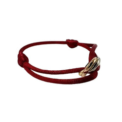 CARTIER "Trinity" Bracelet in white gold, yellow gold, and rose gold