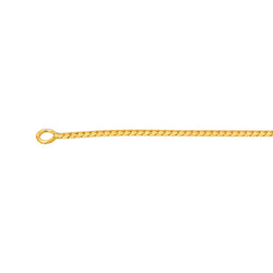 Collier Maille anglaise Or jaune Diamant