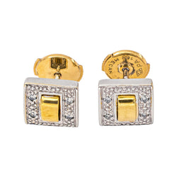Boucles d'oreilles Or blanc Diamant