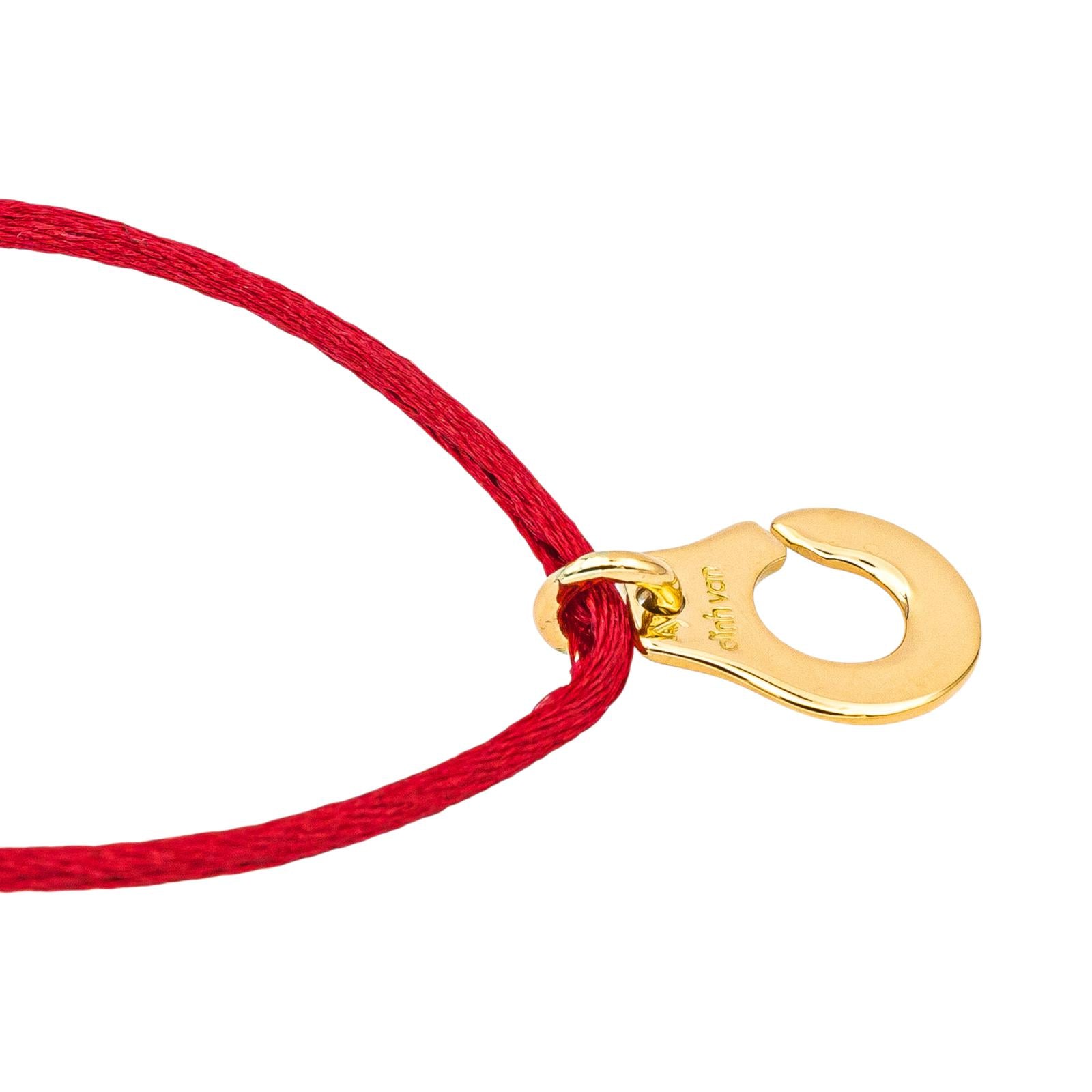 Dinh Van Bracelet Cordon Menottes Or jaune 