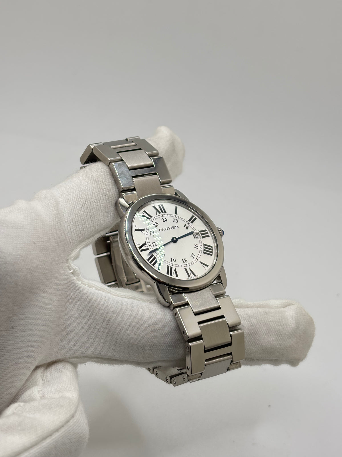 CARTIER "Ronde Solo" Steel Watch