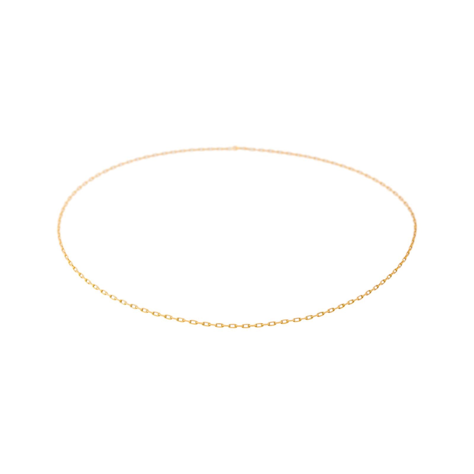 Yellow Gold Forçat Link Necklace