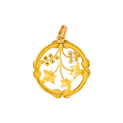 Pendentif Or jaune Perle