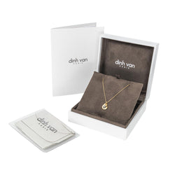 Dinh Van Collier Menottes Or jaune Diamant