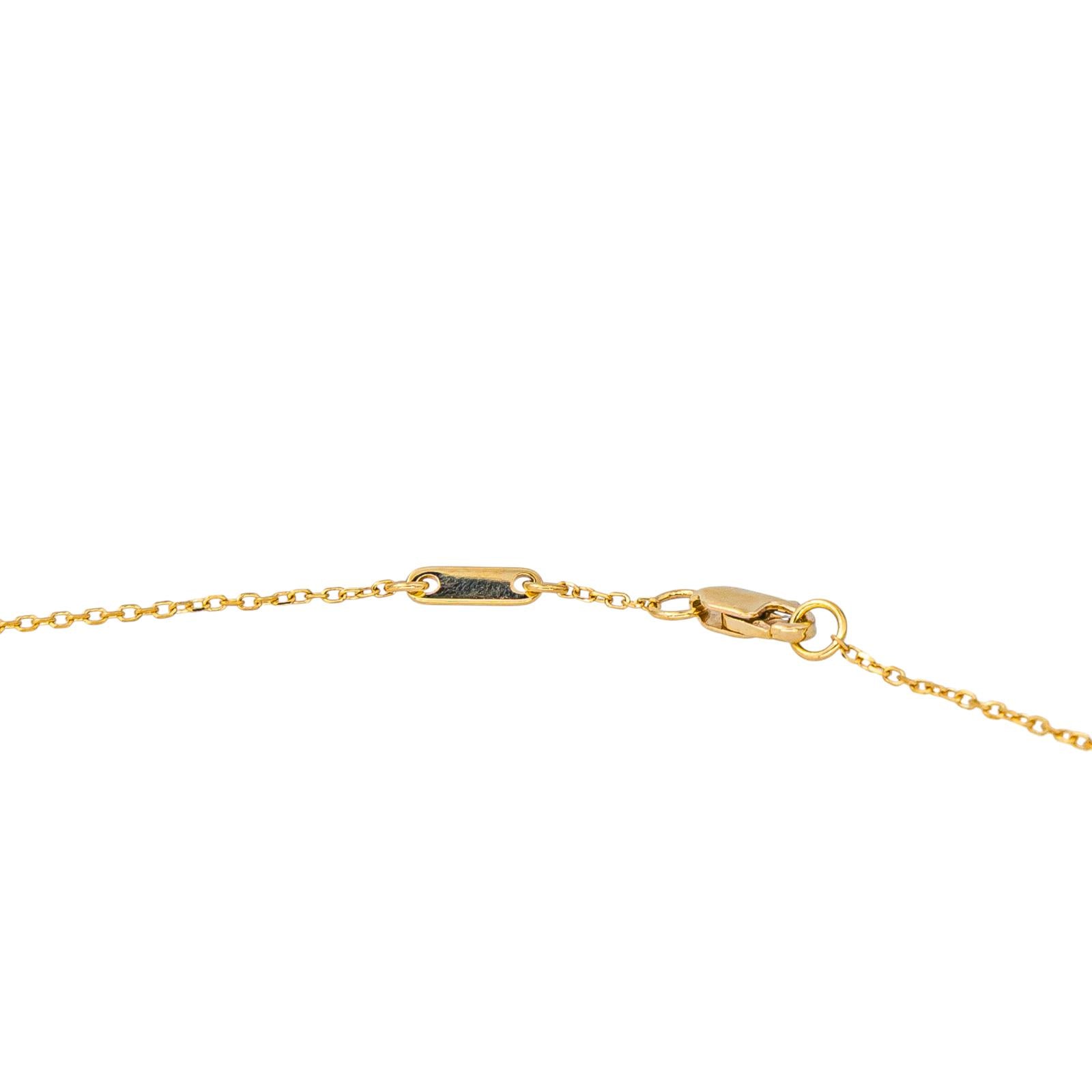 Dinh Van Collier Menottes Or jaune Diamant