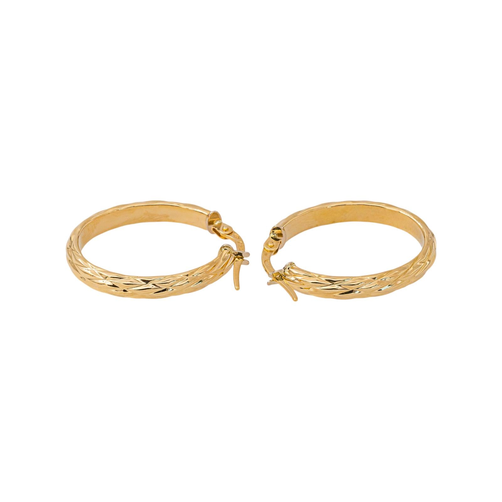 Boucles d'oreilles Créoles Or jaune