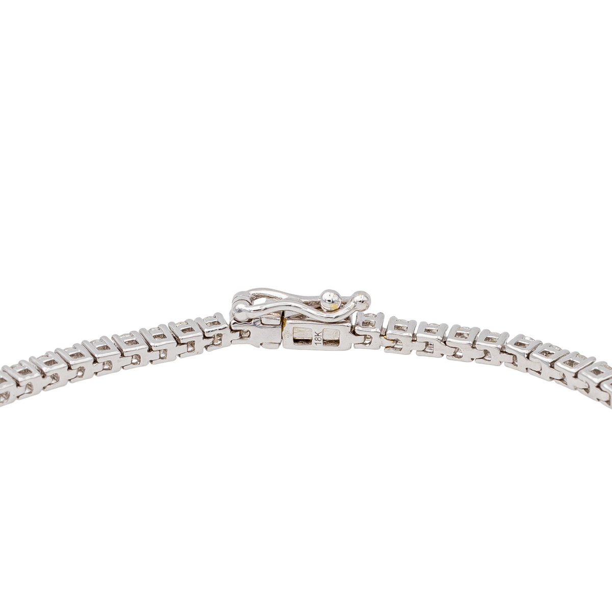 Bracelet White gold Diamond Line