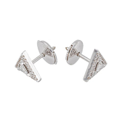 Messika Théa Stud Earrings in White gold with Diamonds