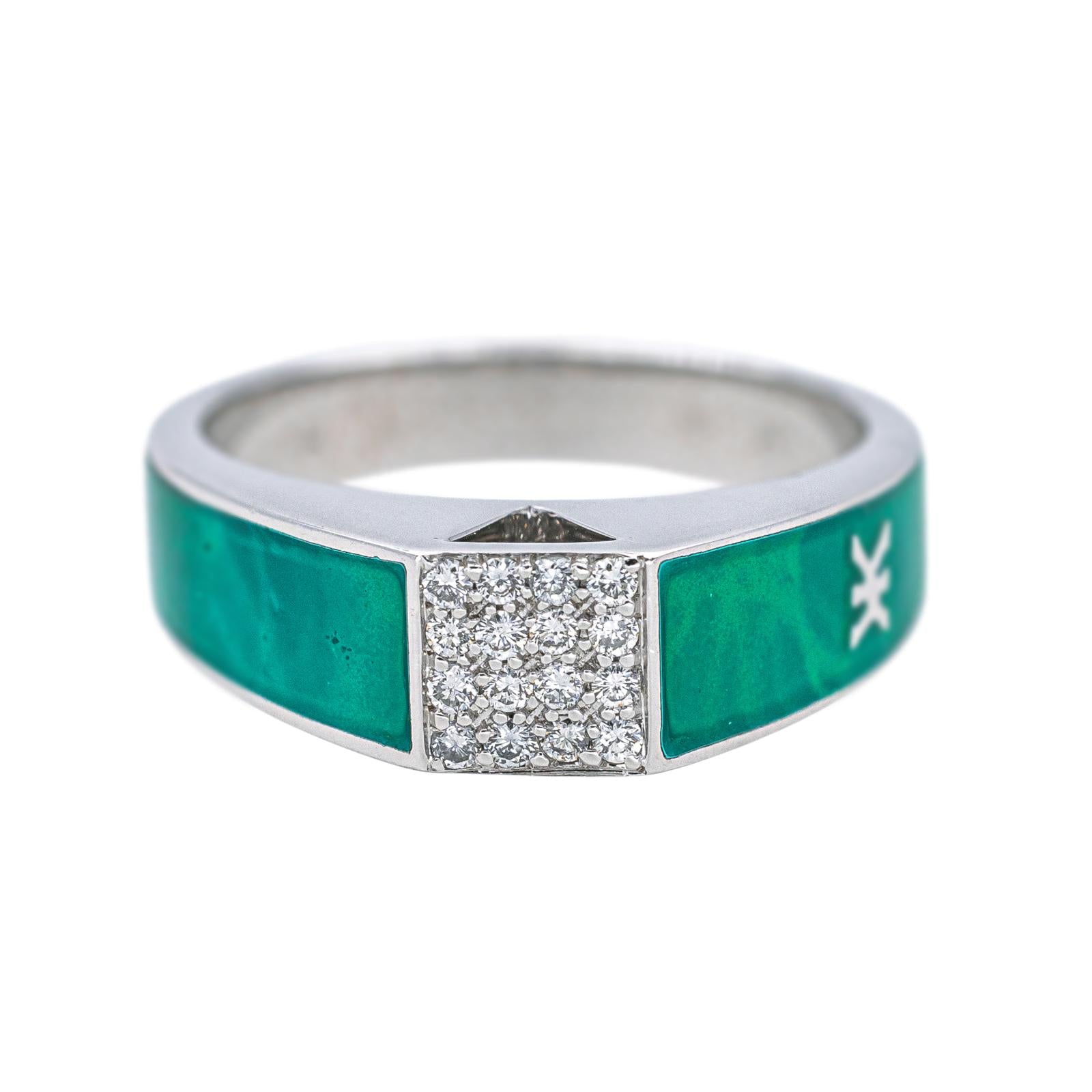 Korloff  Bague  Or blanc Diamant