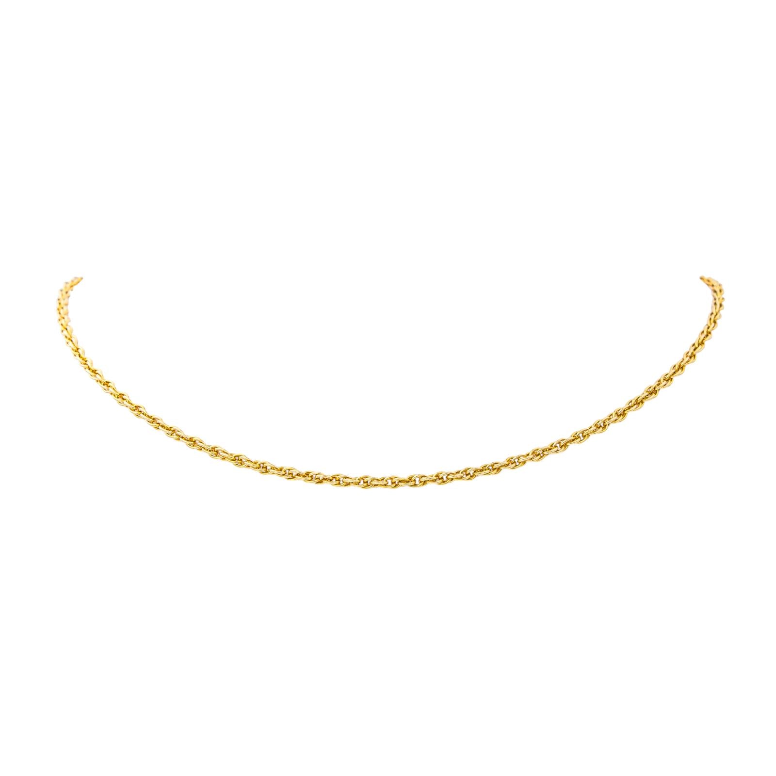Collier Chaîne Or jaune