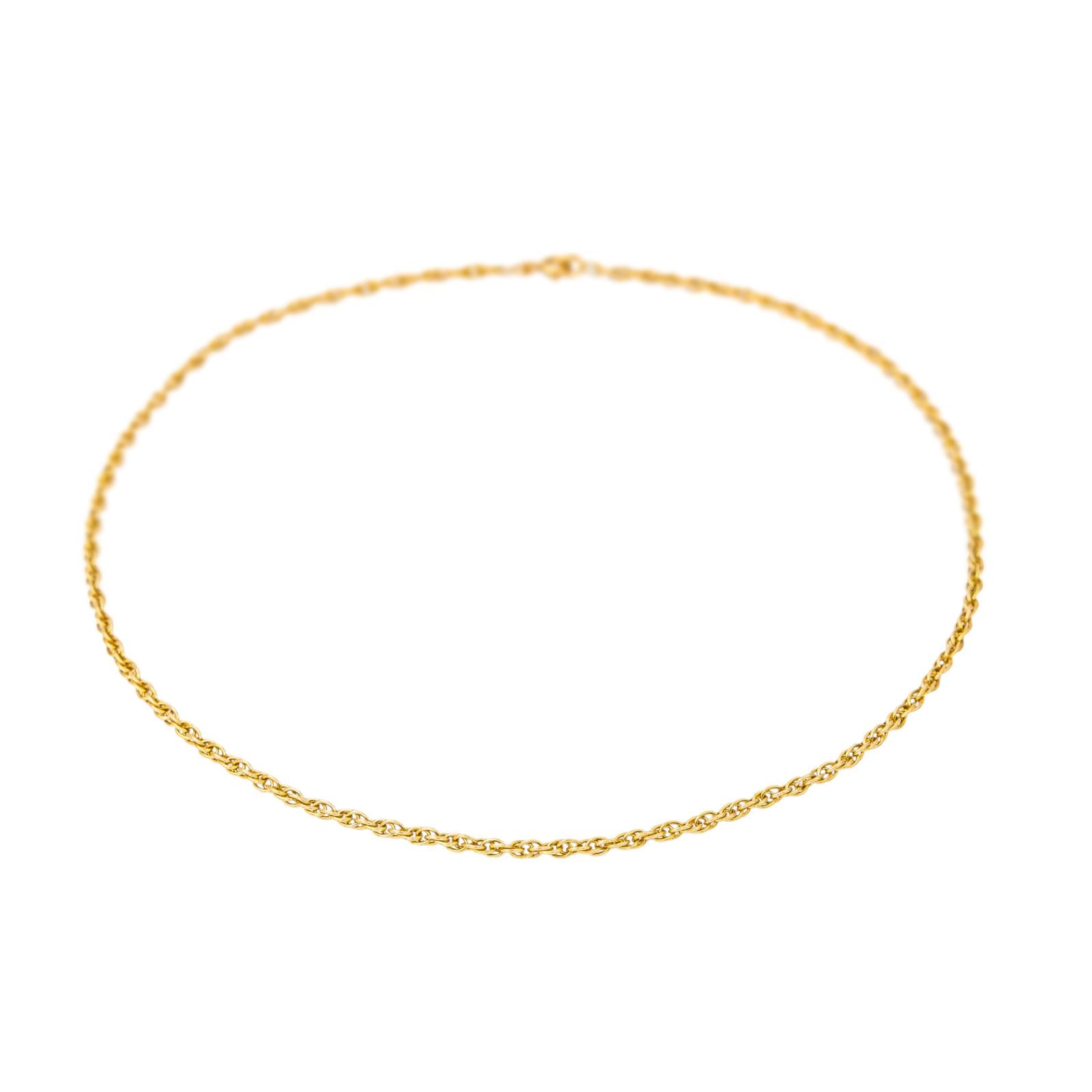 Collier Chaîne Or jaune