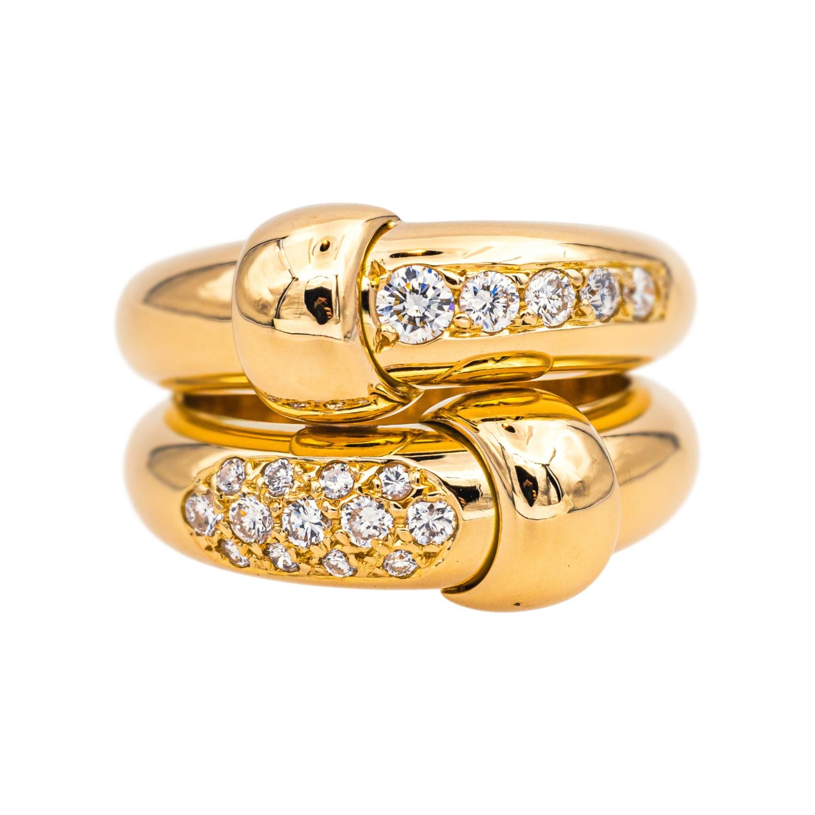 Ring Yellow gold diamond