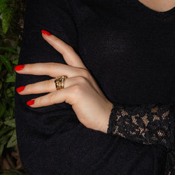 Ring Yellow gold diamond