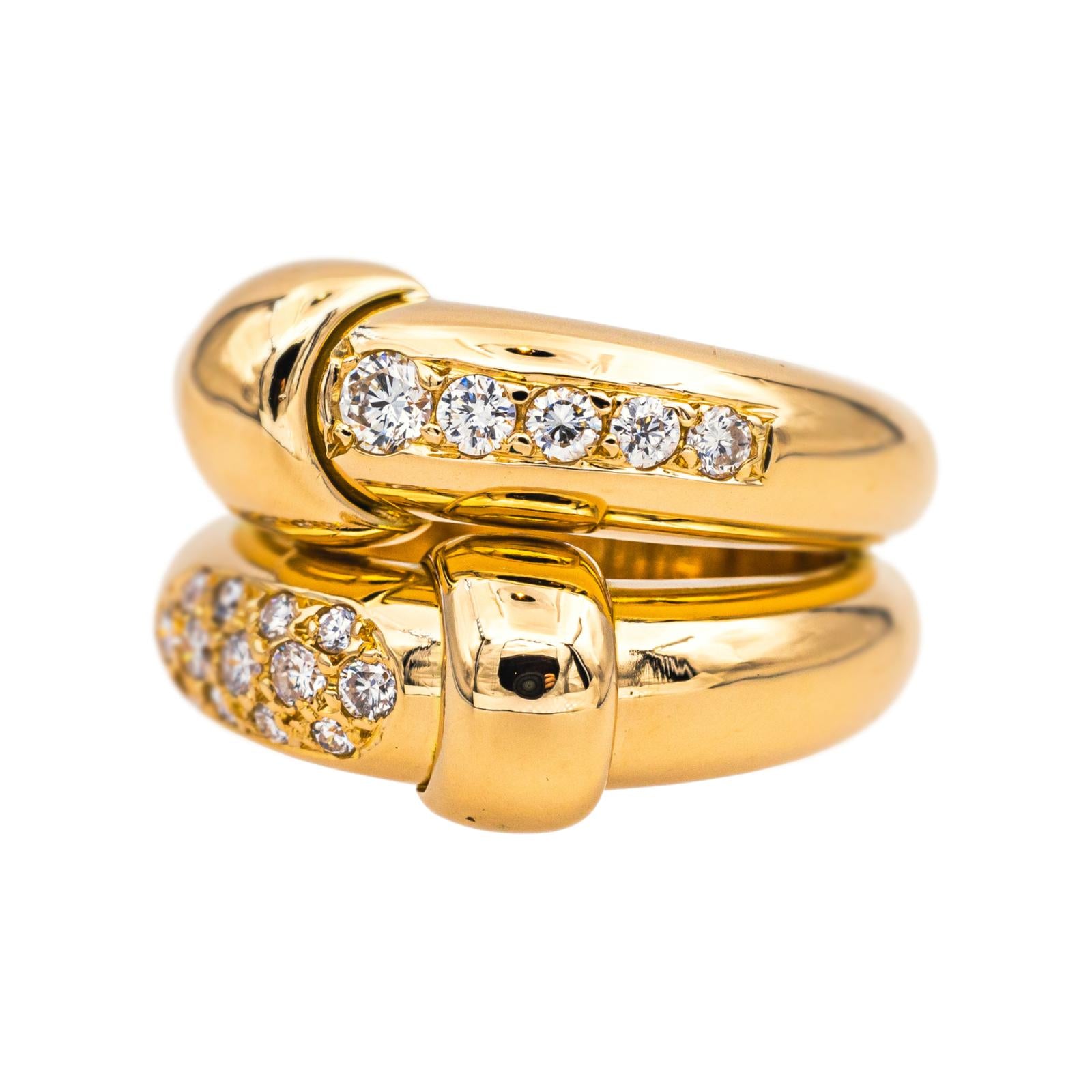 Ring Yellow gold diamond