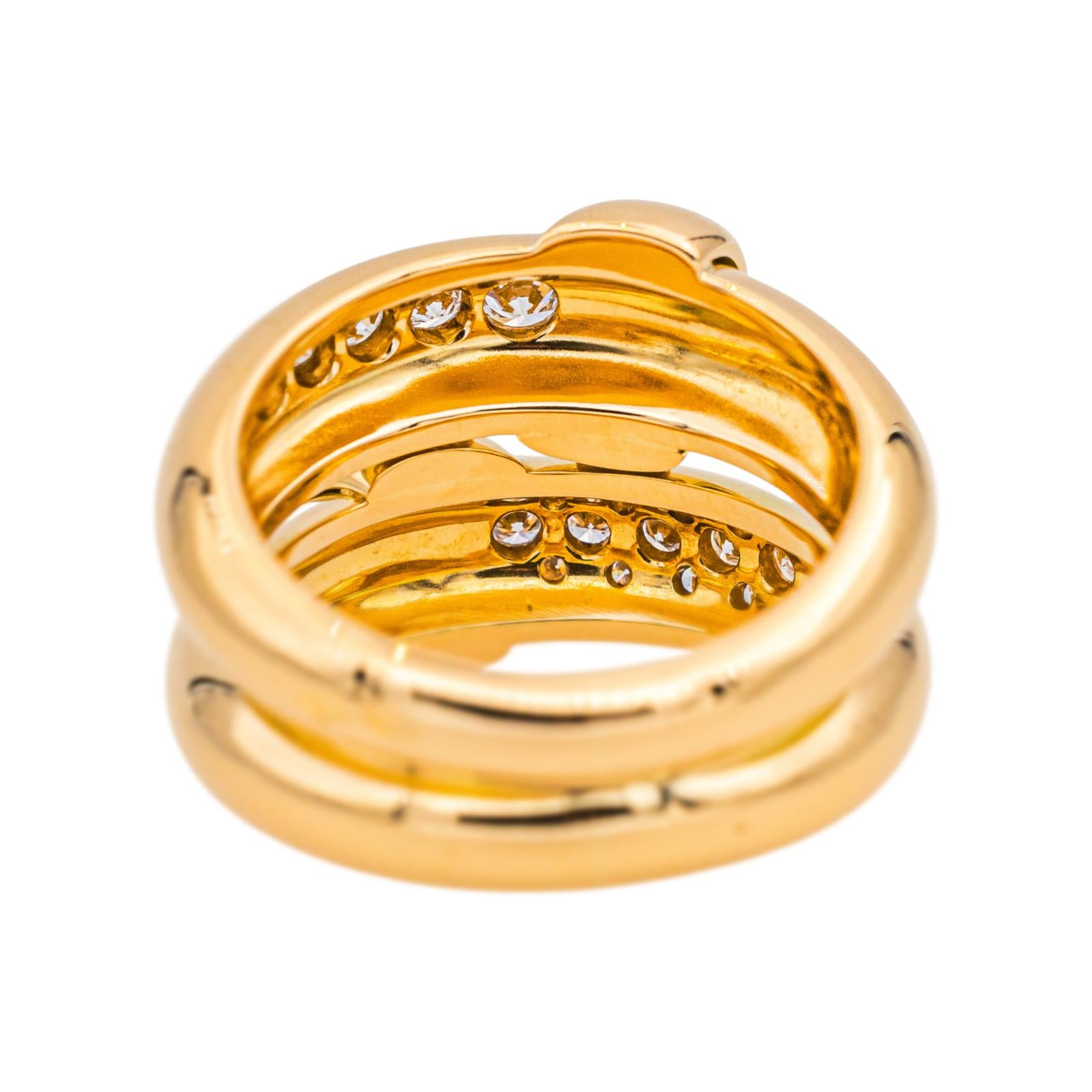 Ring Yellow gold diamond