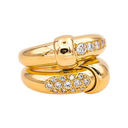 Ring Yellow gold diamond