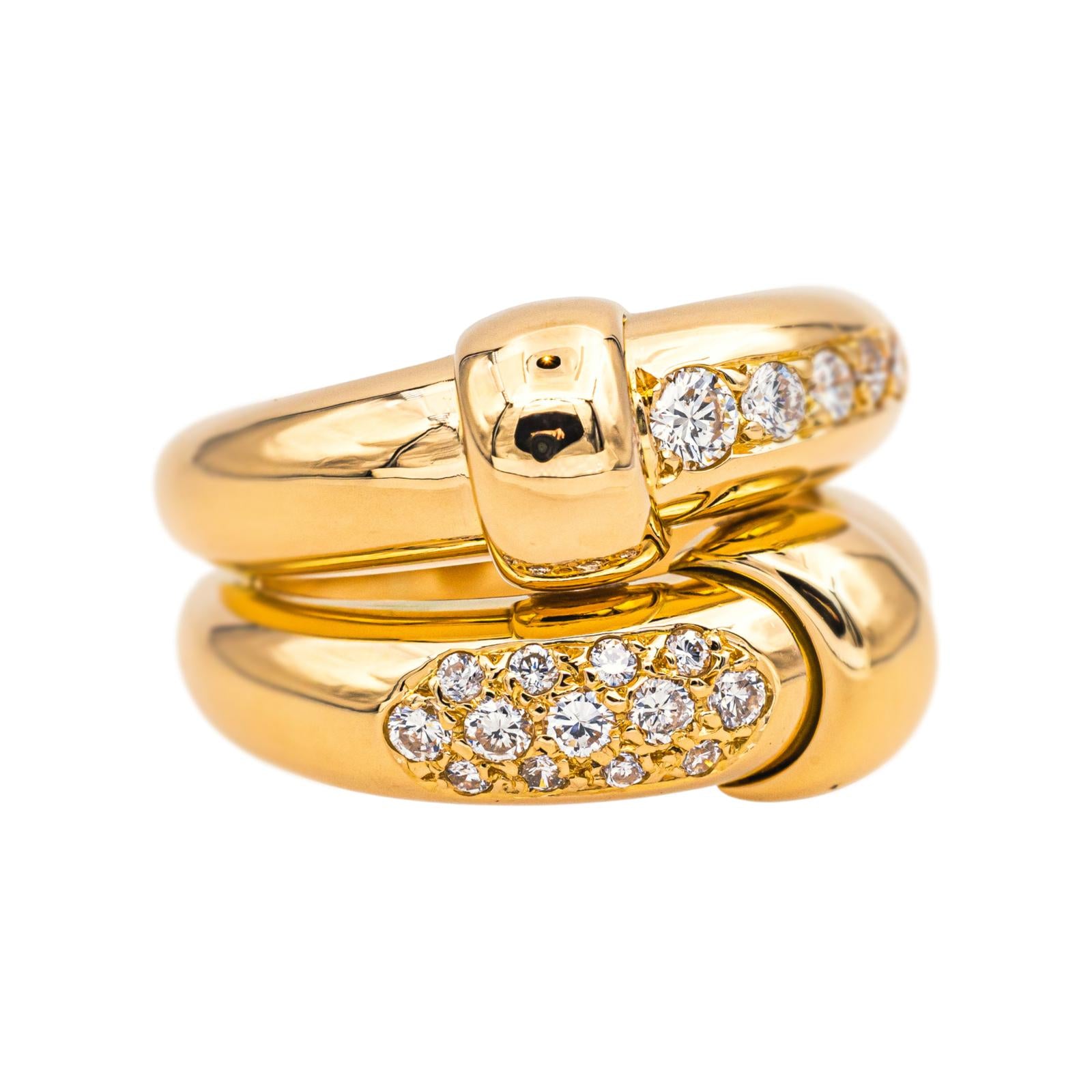 Ring Yellow gold diamond