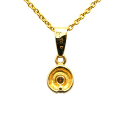 Yellow Gold and Diamond Pendant