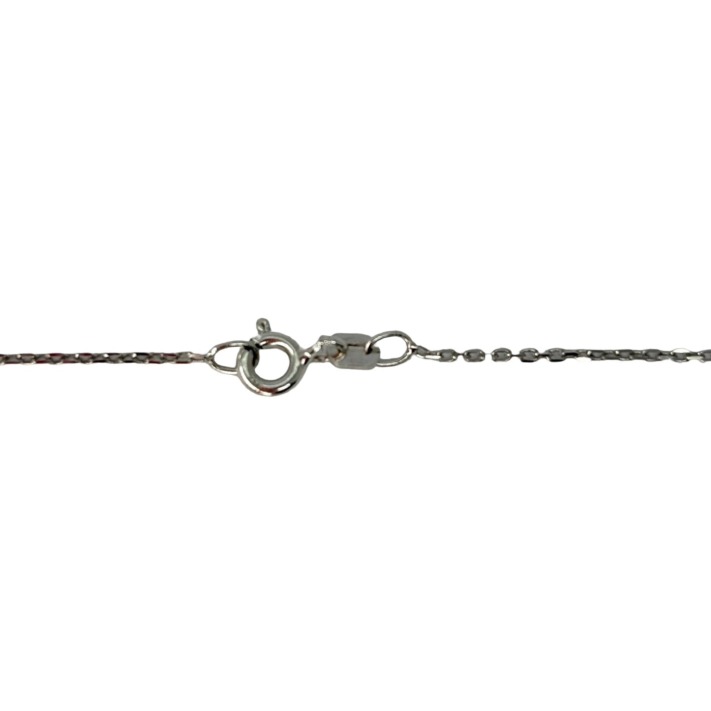 White Gold and Diamond Pendant Necklace