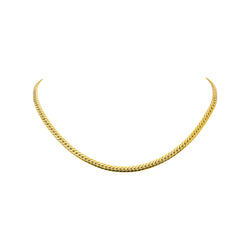Collier Maille anglaise Or jaune