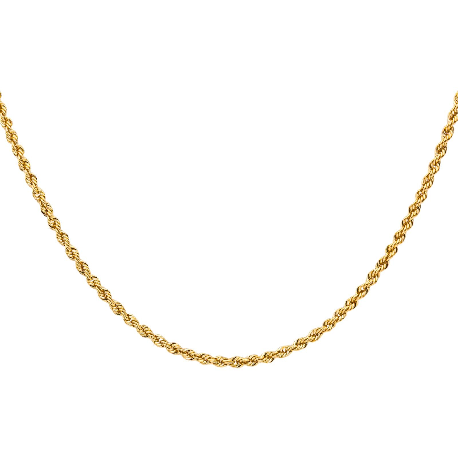 Collier Chaîne Or jaune