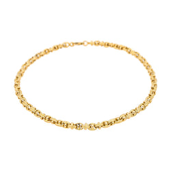 Collier Maille marine Or jaune