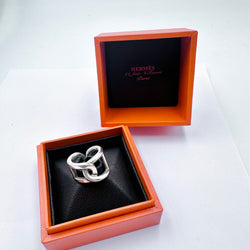 HERMÈS "Cythère" Ring in Silver