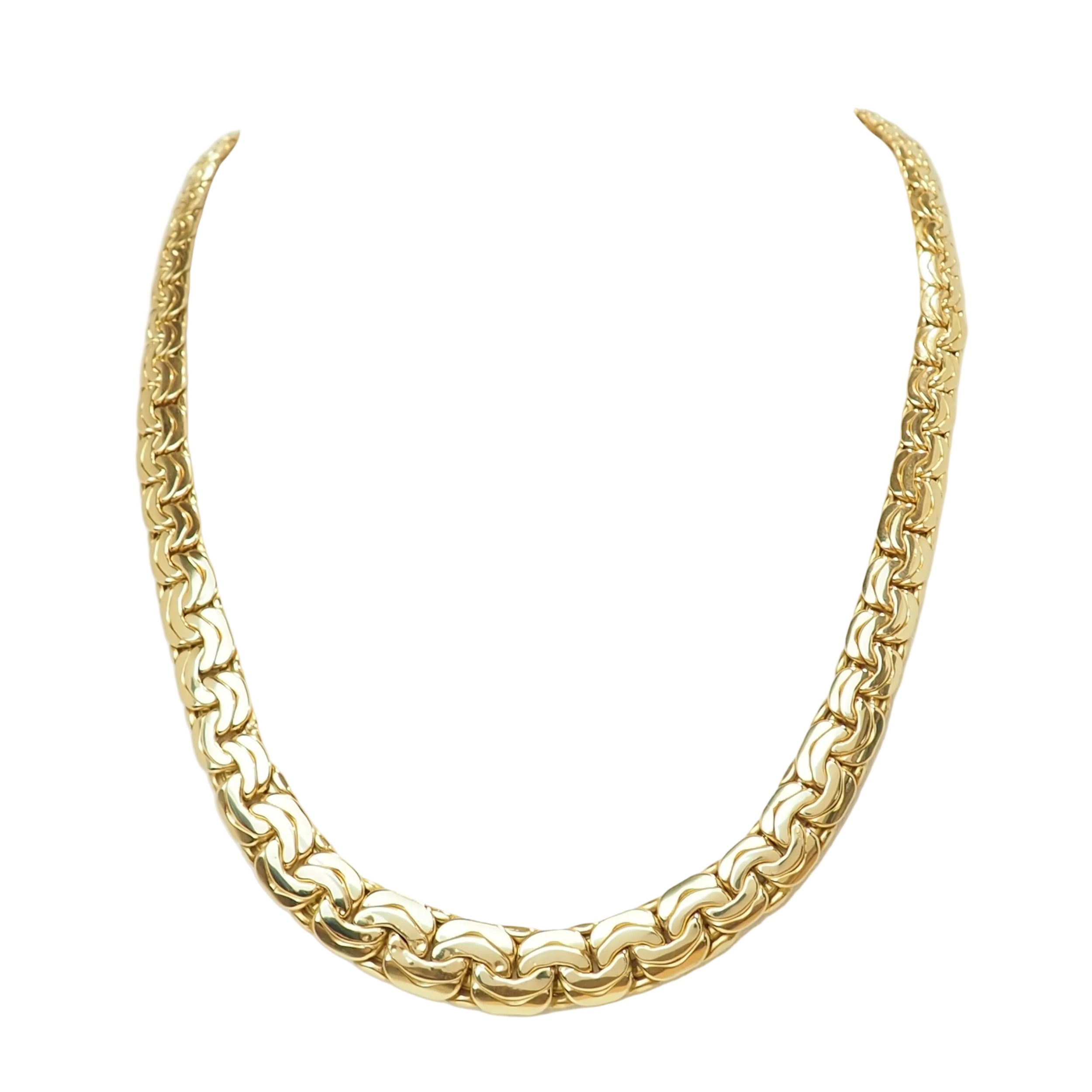 Yellow Gold Link Necklace
