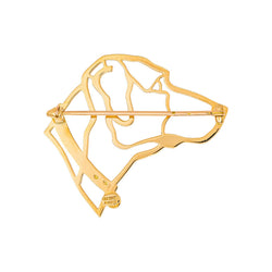 Chaumet Broche Chien Or jaune