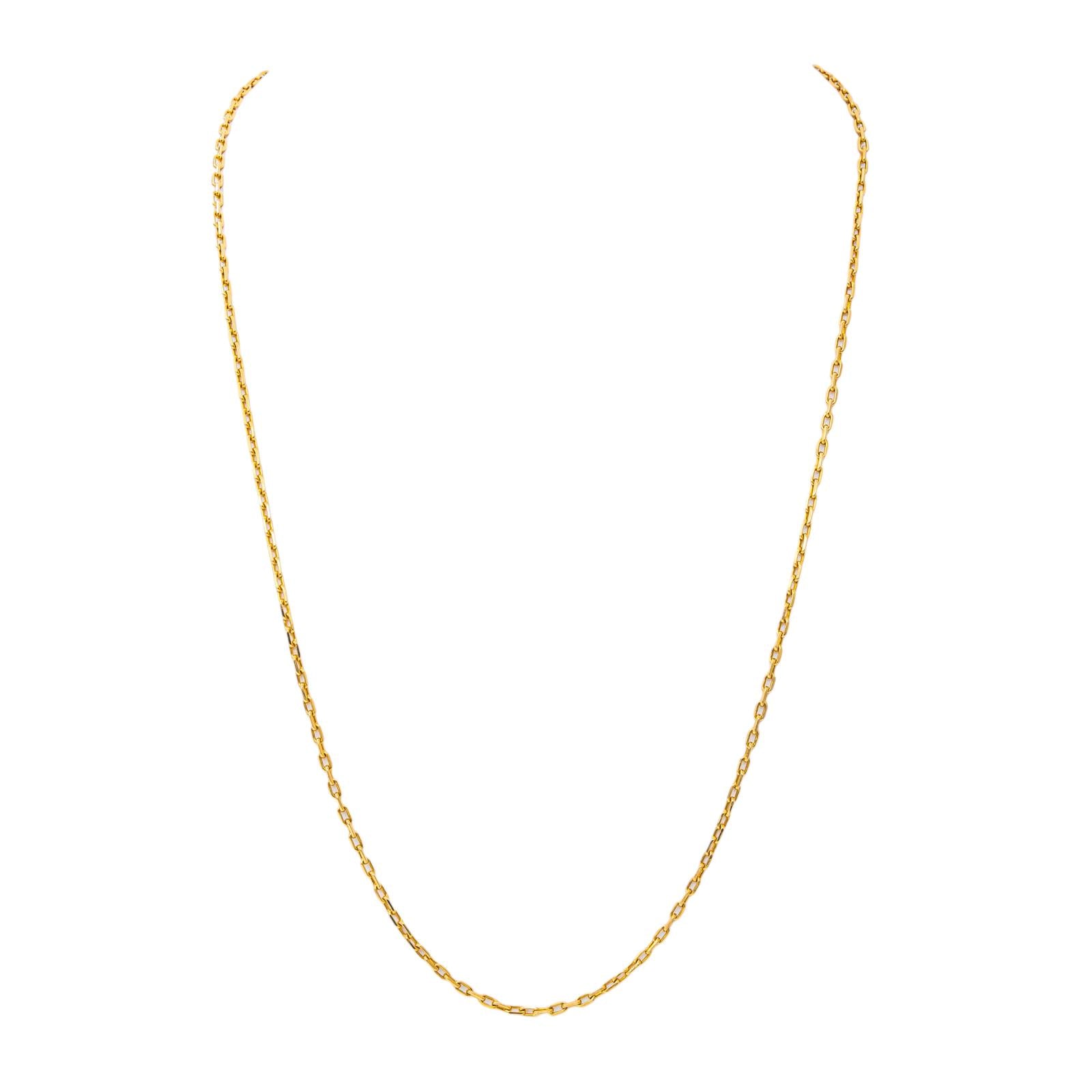 Collier Maille Forçat Or jaune