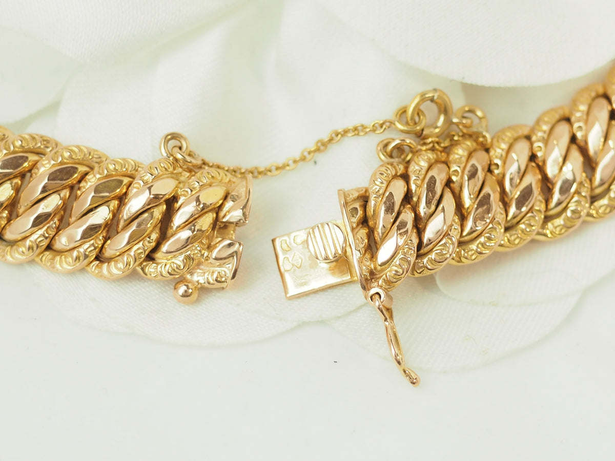 Yellow Gold Link Necklace