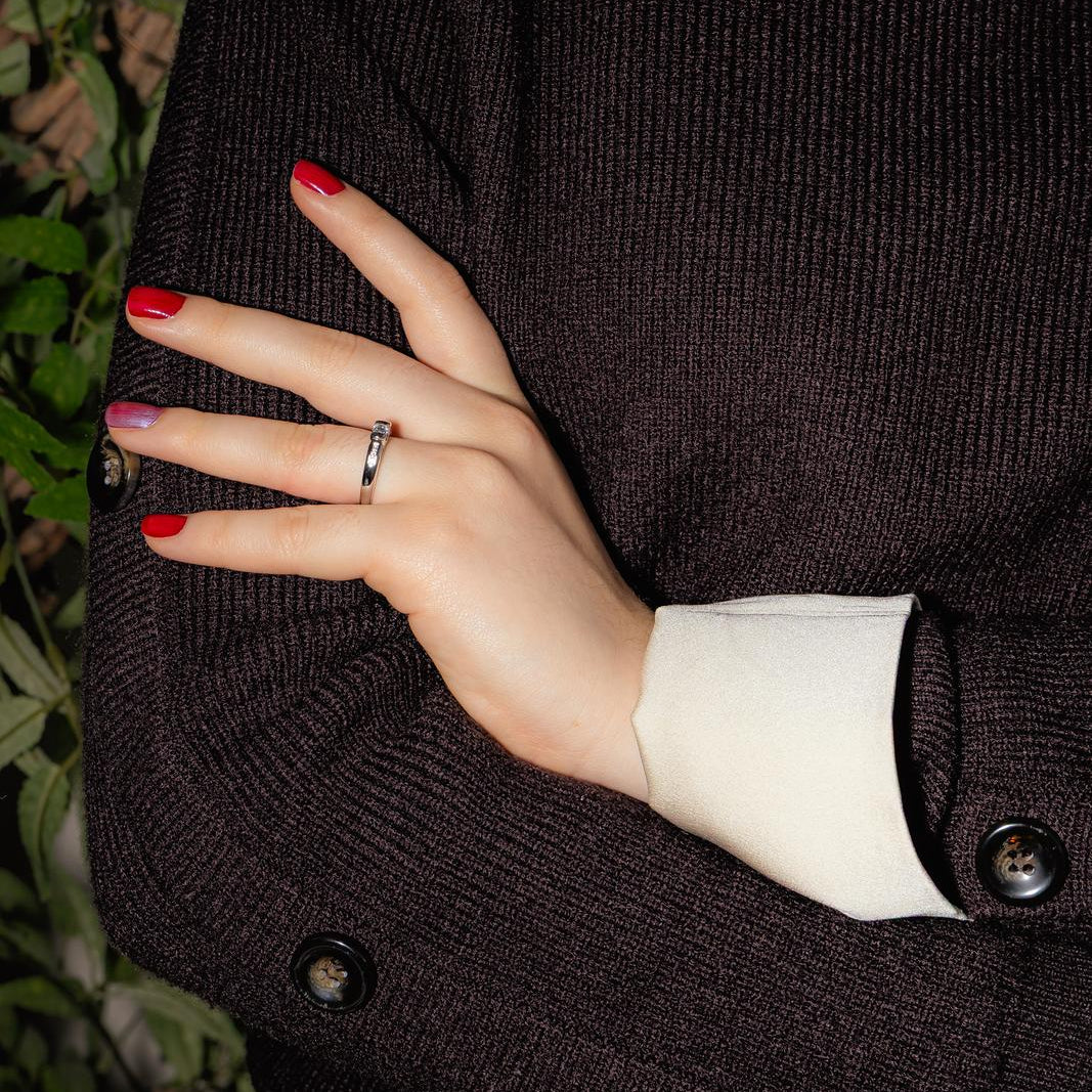 Bague Or blanc Diamant