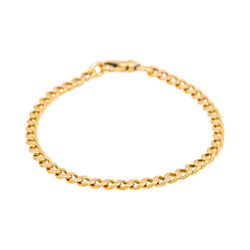 Bracelet Maille Gourmette Yellow gold
