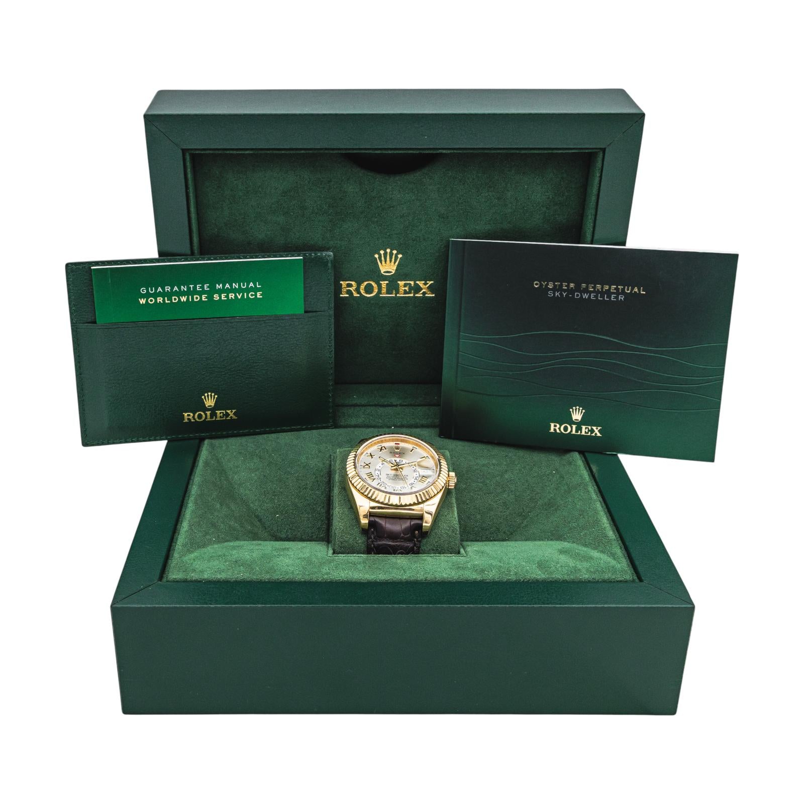Rolex Montre Skydweller Or jaune
