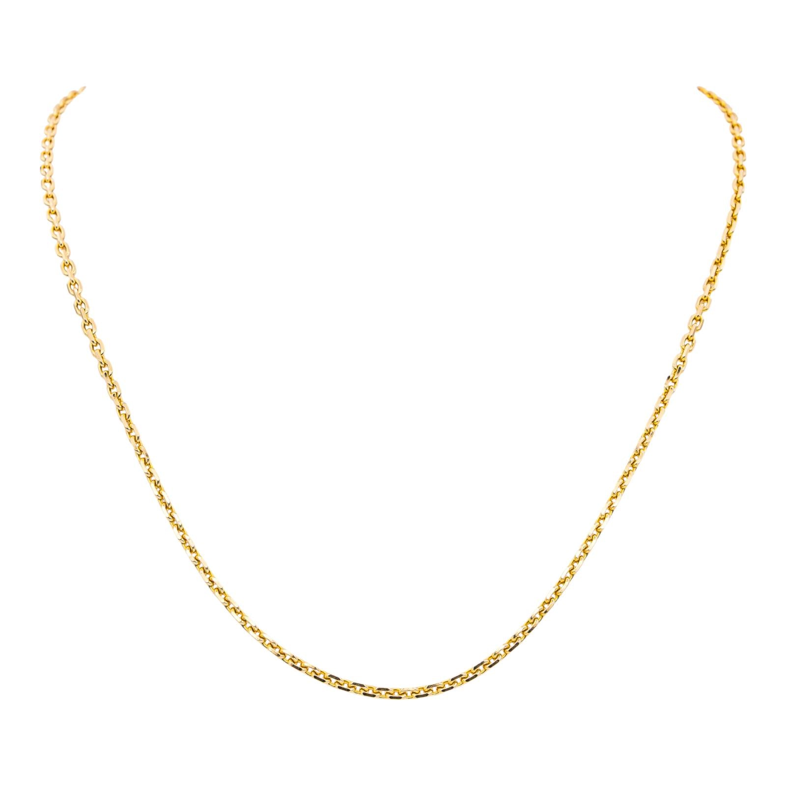 Necklace Maille forçat Yellow gold