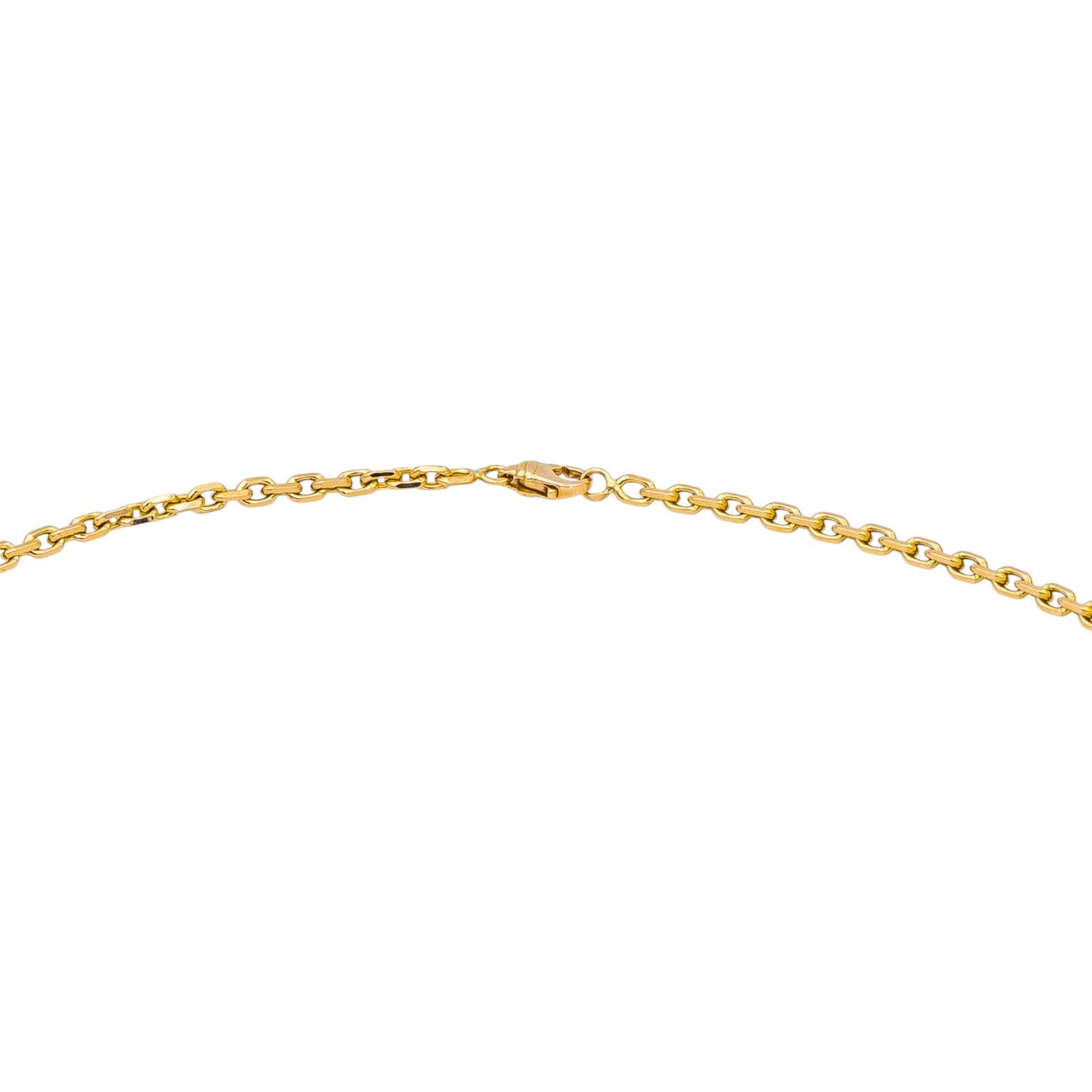 Necklace Maille forçat Yellow gold