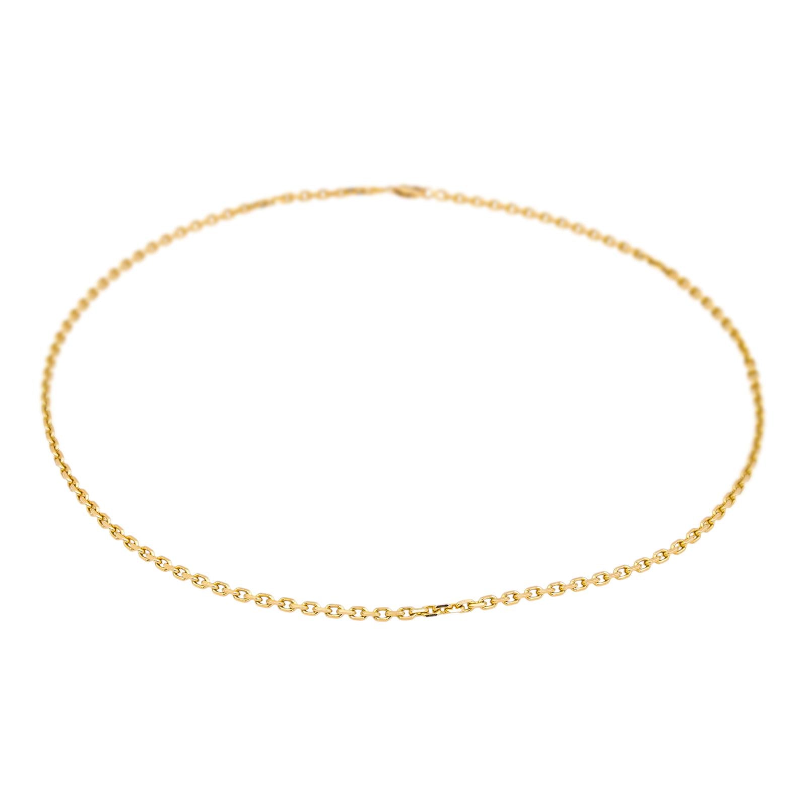 Necklace Maille forçat Yellow gold